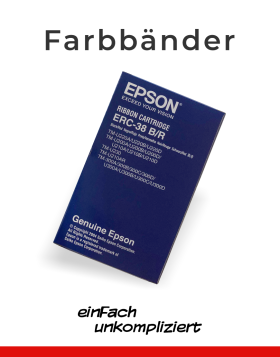 EPSON ERC-38 B/R Schwarz/Rot