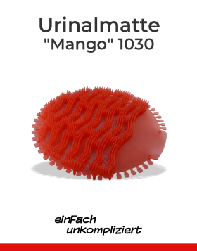 Urinalmatte "Mango" 1030